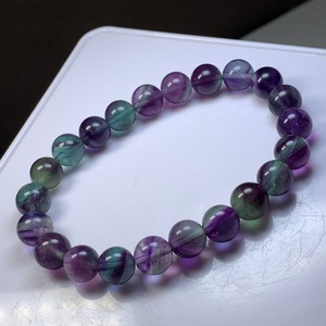 A58.美しい色合い♪グラデーションフローライト ブレスレット