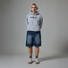 PASS~PORT Workers Club Jean Shorts Faded Wash Dark Indigo 32
