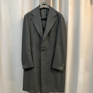 De PETRILLO WOOL GRAY CHALK ST Ｃhester COAT《50》