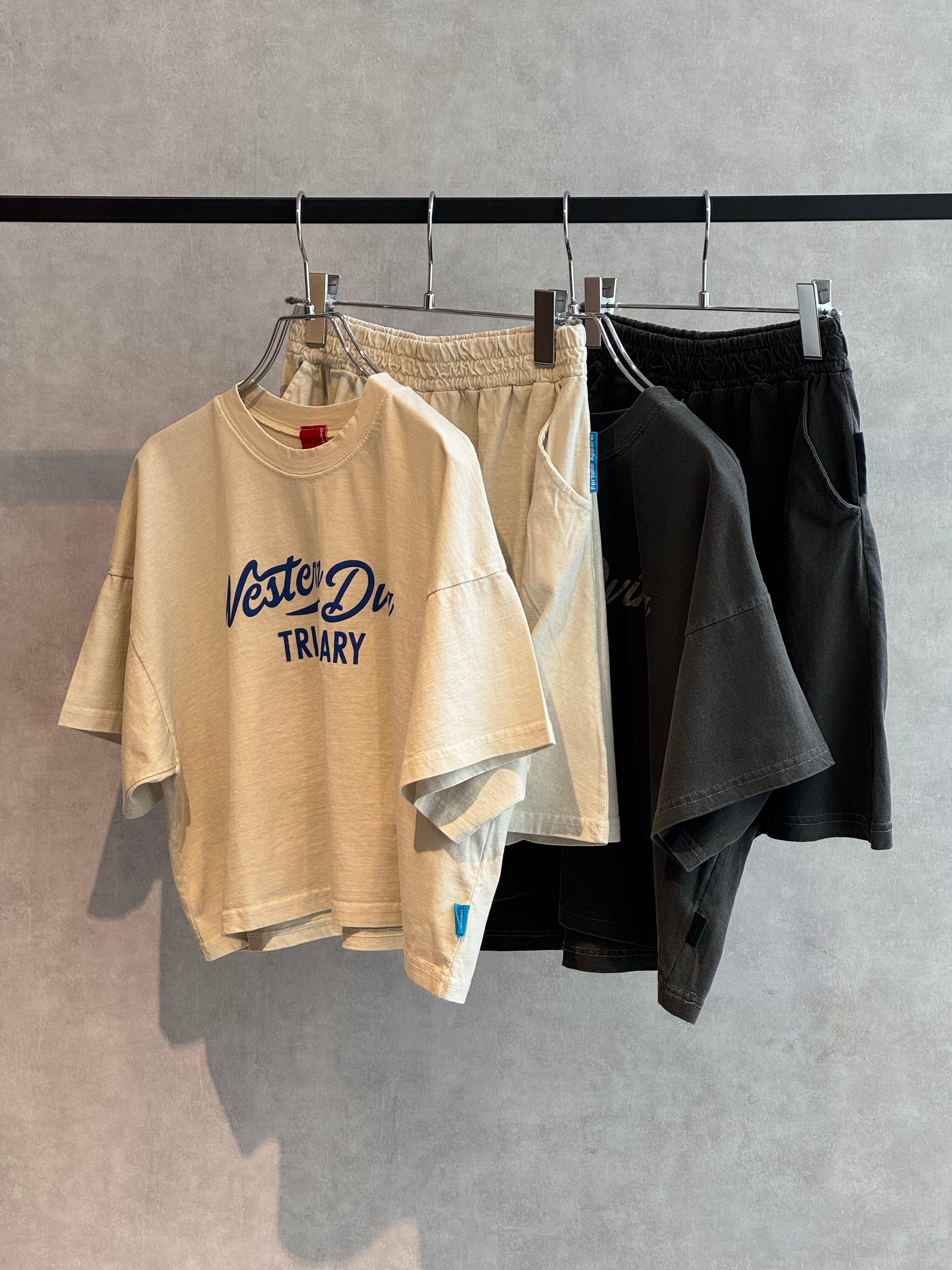 T-shirt&short pants setup