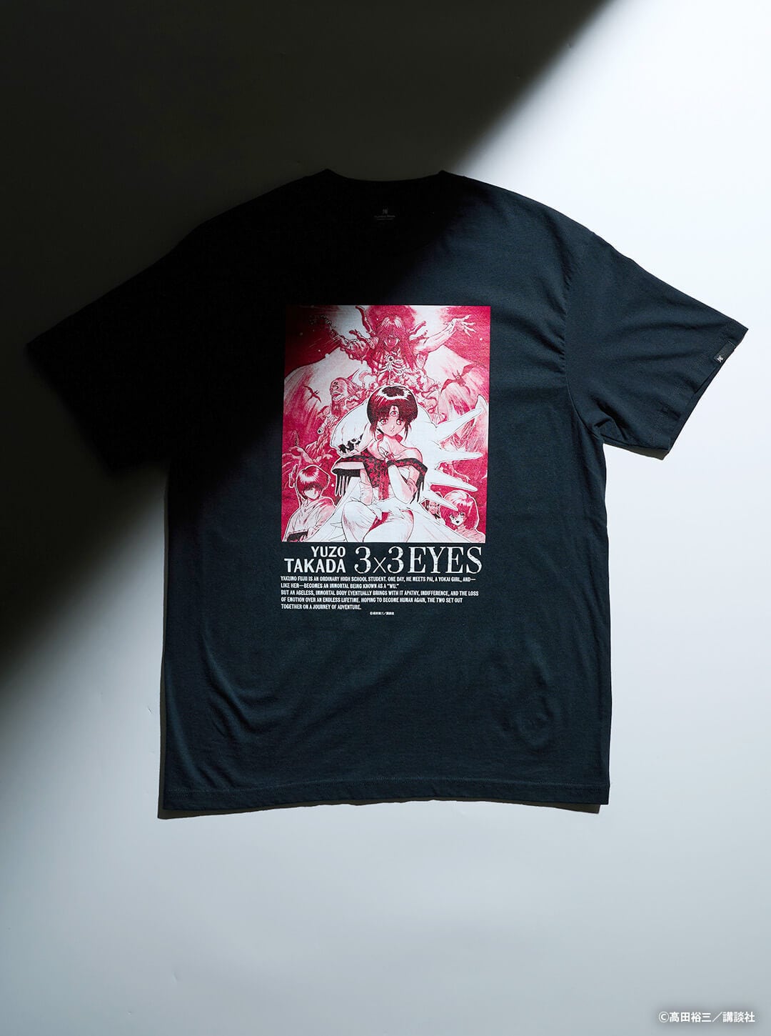 3×3EYES」T-Shirt／ Crimson | Number Rock