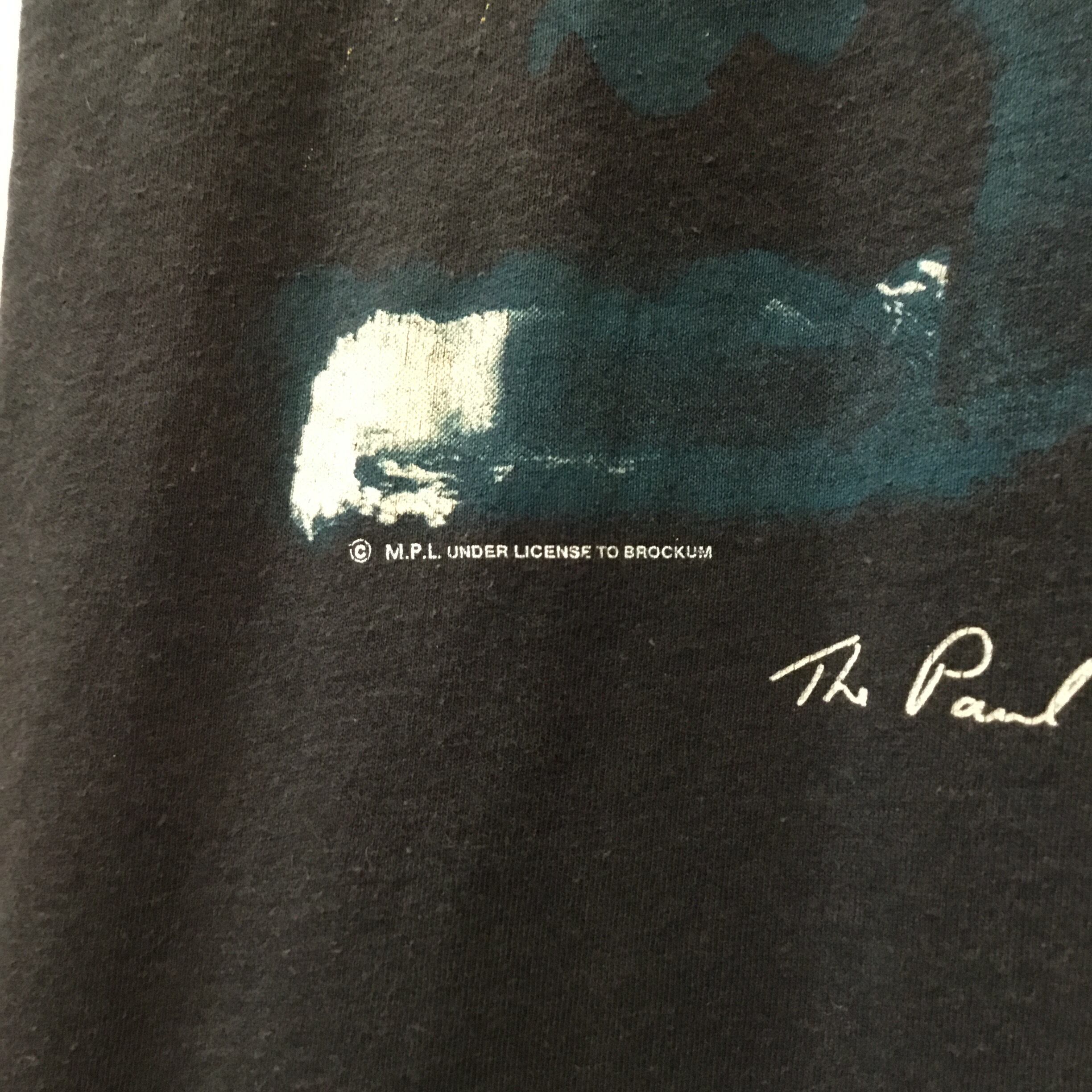 90's USA製 Paul McCartney ポールマッカートニー 半袖Tシャツ 90's USA製 Paul McCartney ポールマッカートニー 半袖Tシャツ