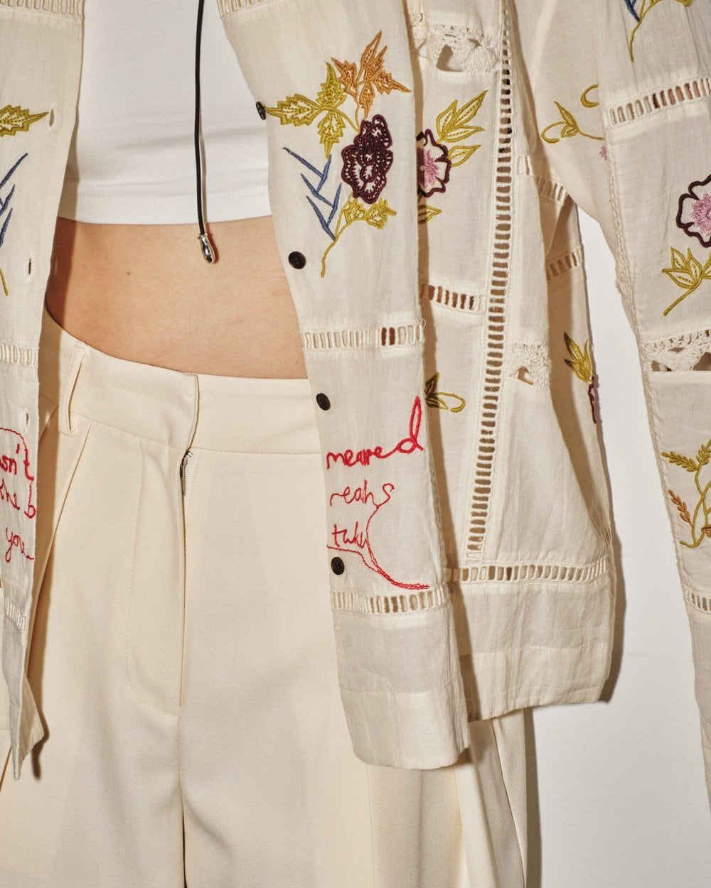 TODAYFUL Embroidery Patchwork Shirts エンブロイダリーパッチワーク