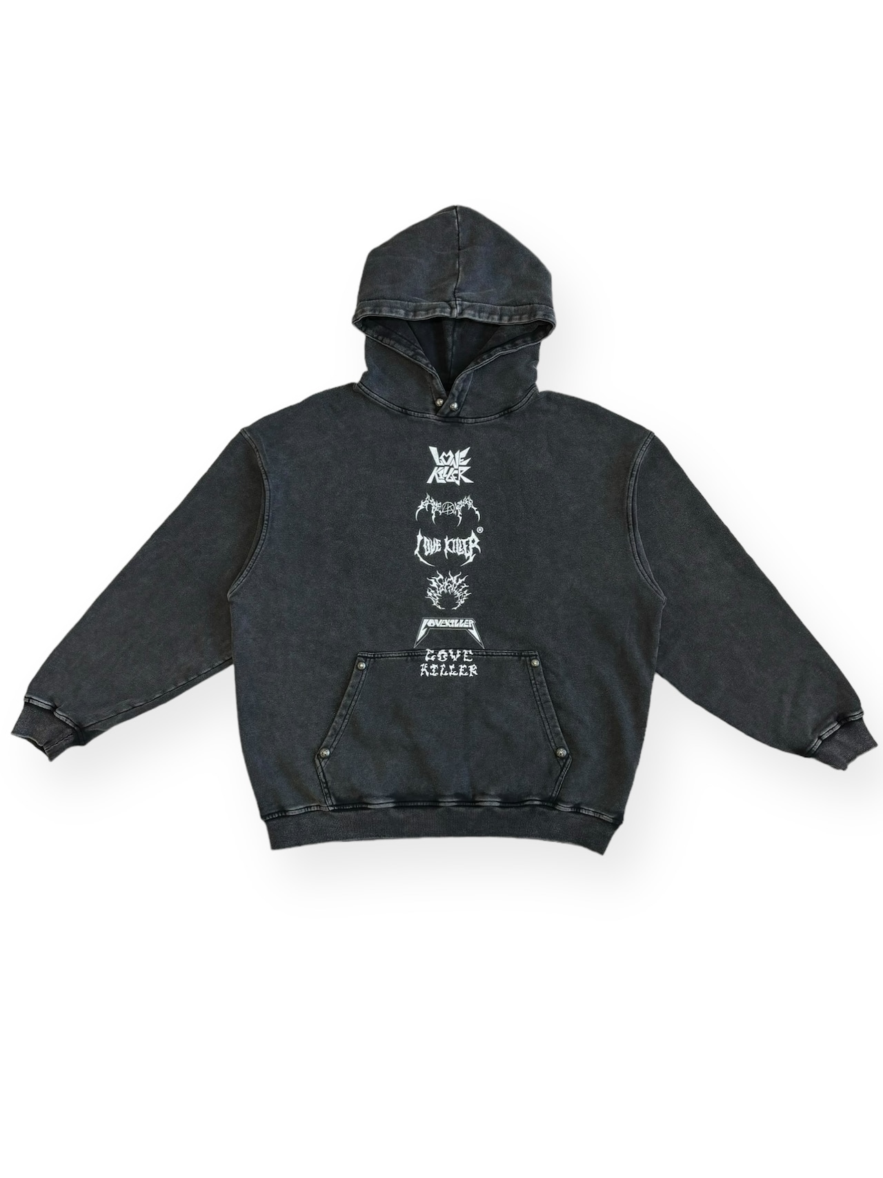 【LOVE KILLER Original Custom】Graphic various logo hoodie