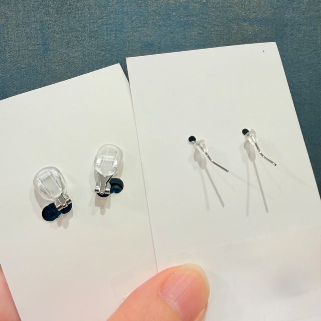 ハートホタルガラス アクセサリー(T-A73-5.7)tete