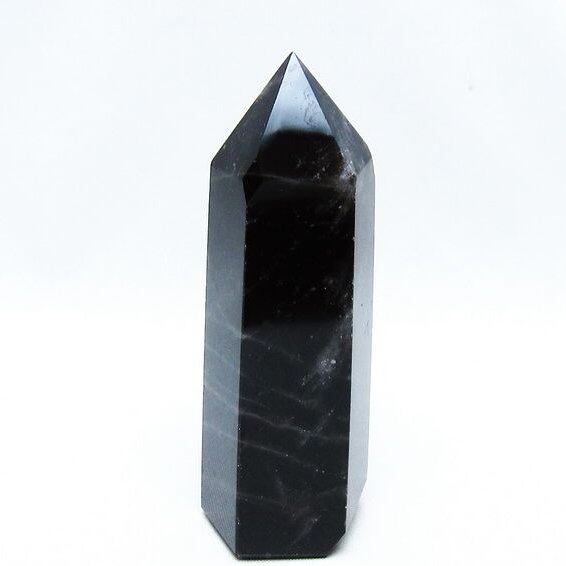 モリオン 黒水晶 六角柱 ポイント 一点物 152-4063