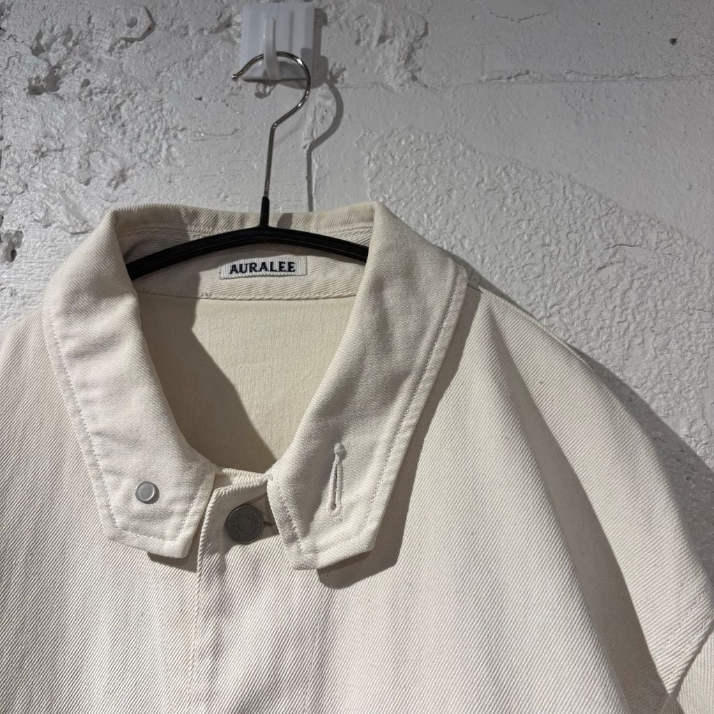 AURALEE オーラリー 20SS HARD TWIST DENIM BLOUZON デニムジャケット