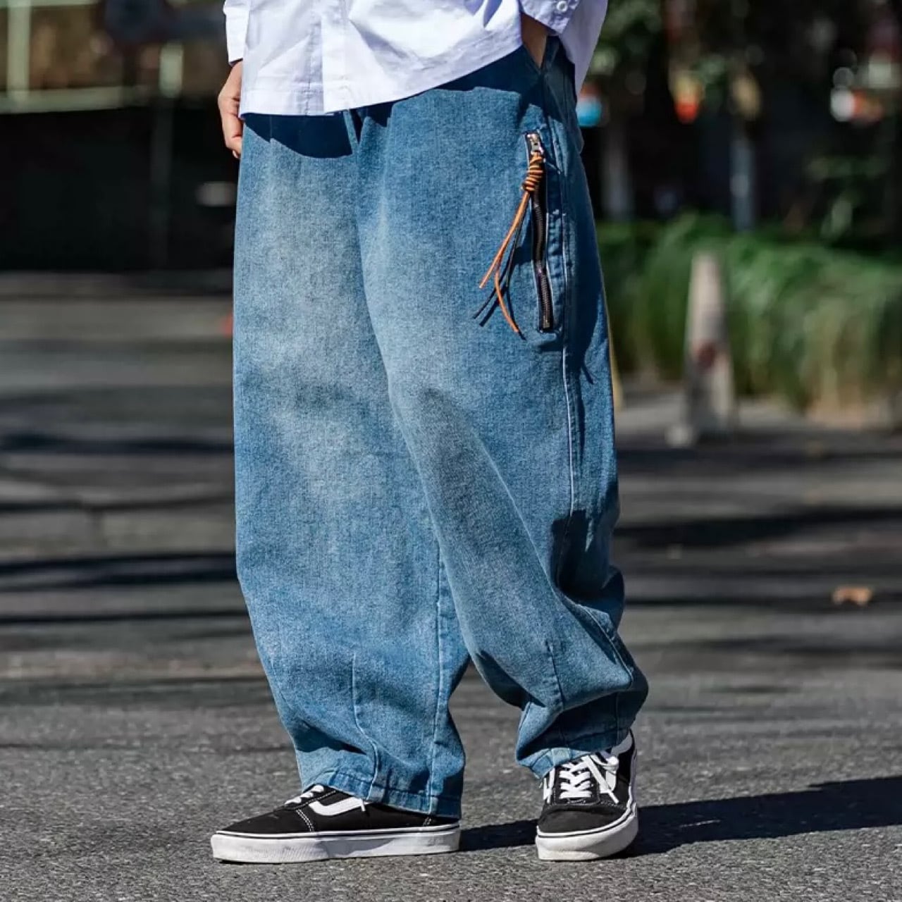 faithtokyo スーパーワイドデニムパンツ tohji着用 faithtokyo スーパーワイドデニムパンツ tohji着用