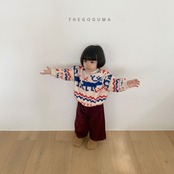 【取寄】THE GOGUMA カラーコーデュロイ裏起毛パンツ｜冬服｜韓国子供服