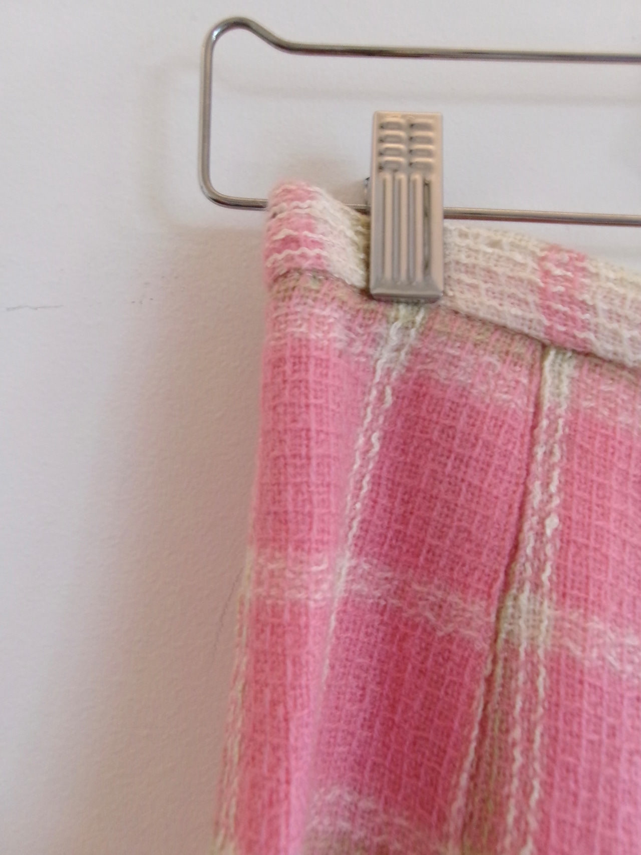 60-70’s Checked skirt Made in U.S.A