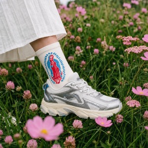 Guadalupe Women's Crew Socks グアダルーペ レディースソックス