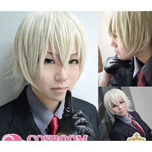 DK2536 妖狐×僕SS★御狐神双熾風 上下スーツ＋ウイッグ＋グローブ コスプレ衣装 完全オーダーメイドも対応可能 K2536 妖狐×僕SS☆御狐神双熾風 上下スーツ＋ウイッグ＋グローブ