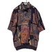 [Norm Thompson] Vintage S/S Art Print Rayon Rib Shirt [1990s-] Vintage Rib Shirt