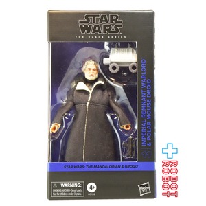 スター・ウォーズ ブラックシリーズ #MGM11 インペリアル・レムナント・ウォーロード＆ポーラーマウス・ドロイド [マンダロリアン・アンド・グローグー] 6インチフィギュア 国内版 未開封