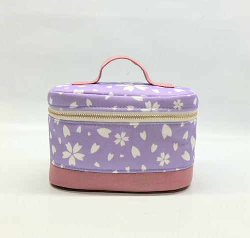 バニティポーチ　桜　ポーチ｜とりさん工房ーかわいいハンドメイドポーチ