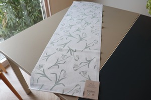 Ekelund/エーケルンド　テーブルランナー　35cm×120cm　SNODROPPE