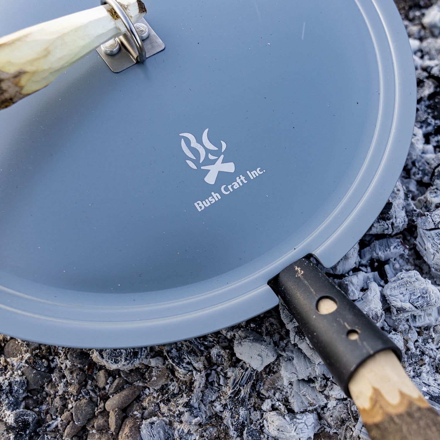 Bush Craft ブッシュクラフト たき火フライパン 深め 10-03-orig-0006 BushCraft ブッシュクラフト⁄たき火フライパン2.0 | sotosotodays