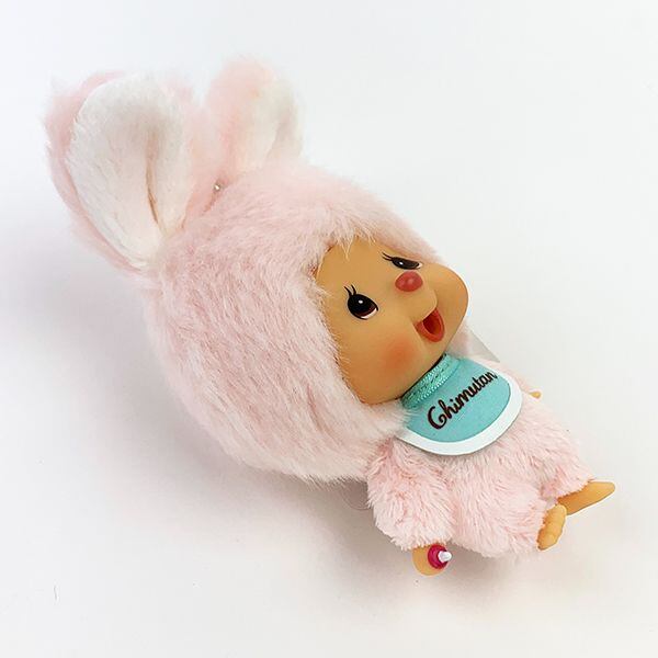 ★美品★激レア★ハートアイズ モンチッチ バッグチャームピンク♡ ☆美品☆激レア☆ハートアイズ モンチッチ バッグチャームピンク