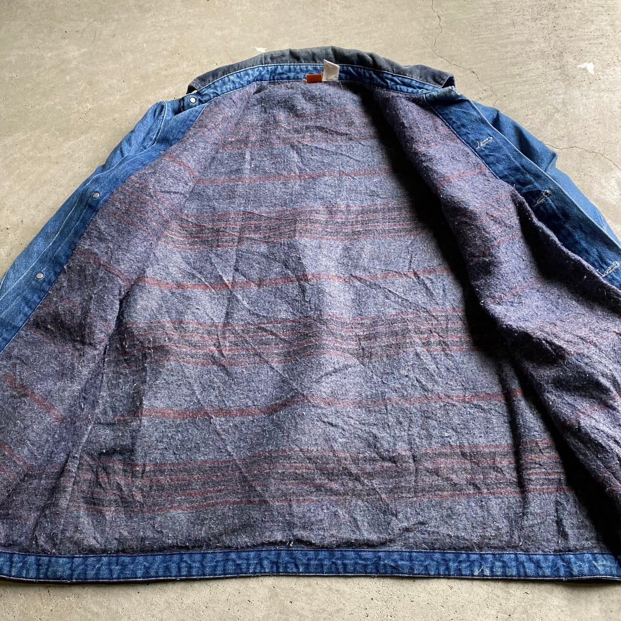 USA製 80年代 ビッグベン デニムカバーオール メンズXL 古着 BIG BEN