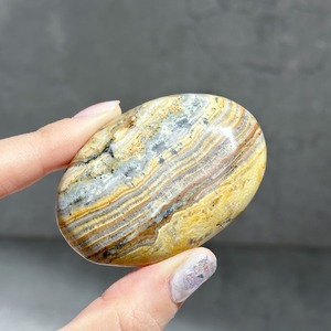 バンブルビーカルサイト パームストーン01◇Bumblebee Calcite◇天然石・鉱物・パワーストーン