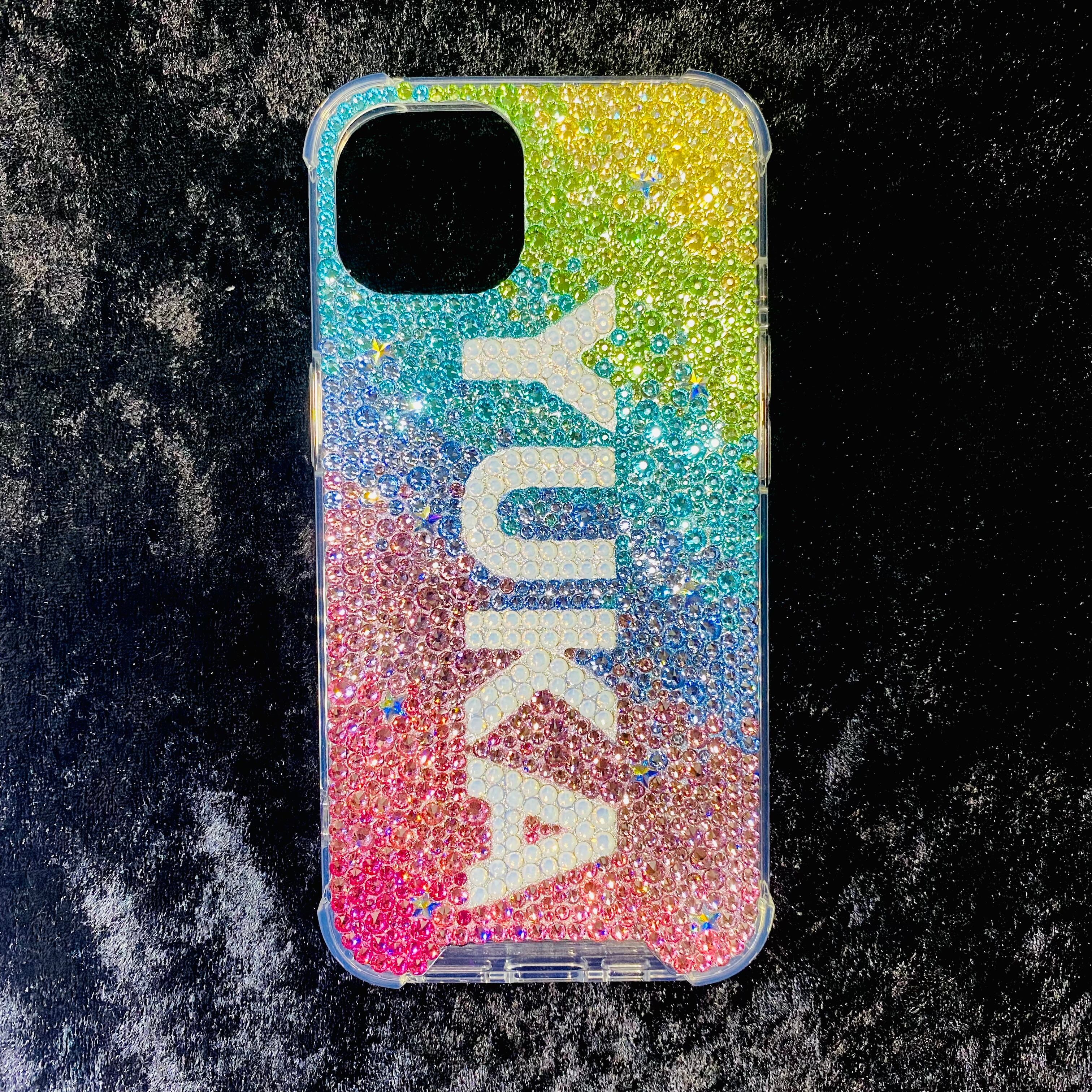 スマホケース パステルレインボー Eternal Deco Shop スマホケース パステルレインボー Eternal Deco Shop