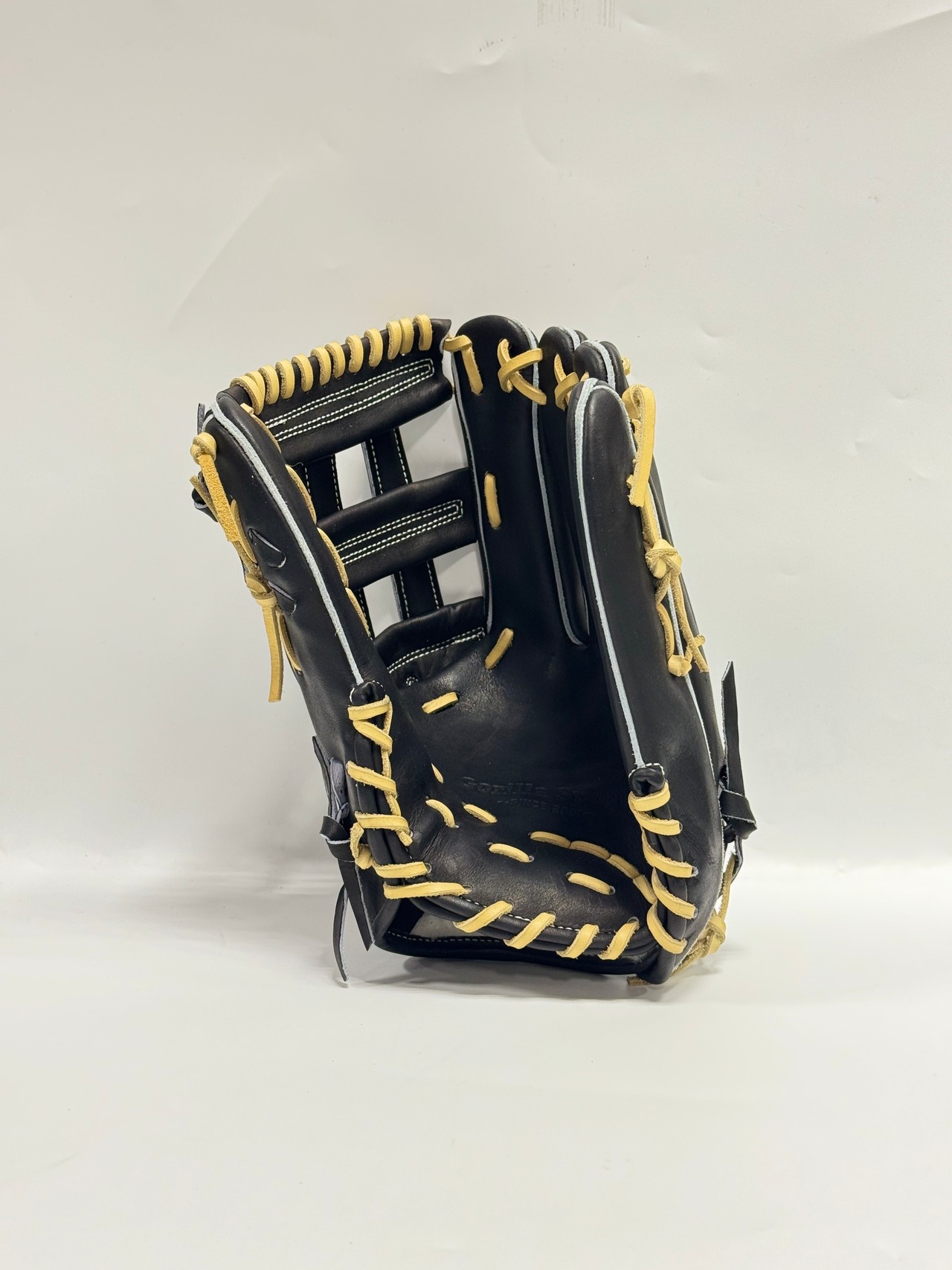 GSｰゴリラスポーツ　スタンダードシリーズ　硬式仕様グローブ　右投げ用　ヘラクレス型　ブラック×キャラメル・画像7