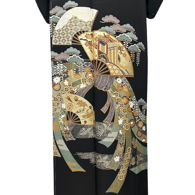 黒留袖レンタル フルセット BT-032-Lサイズ
