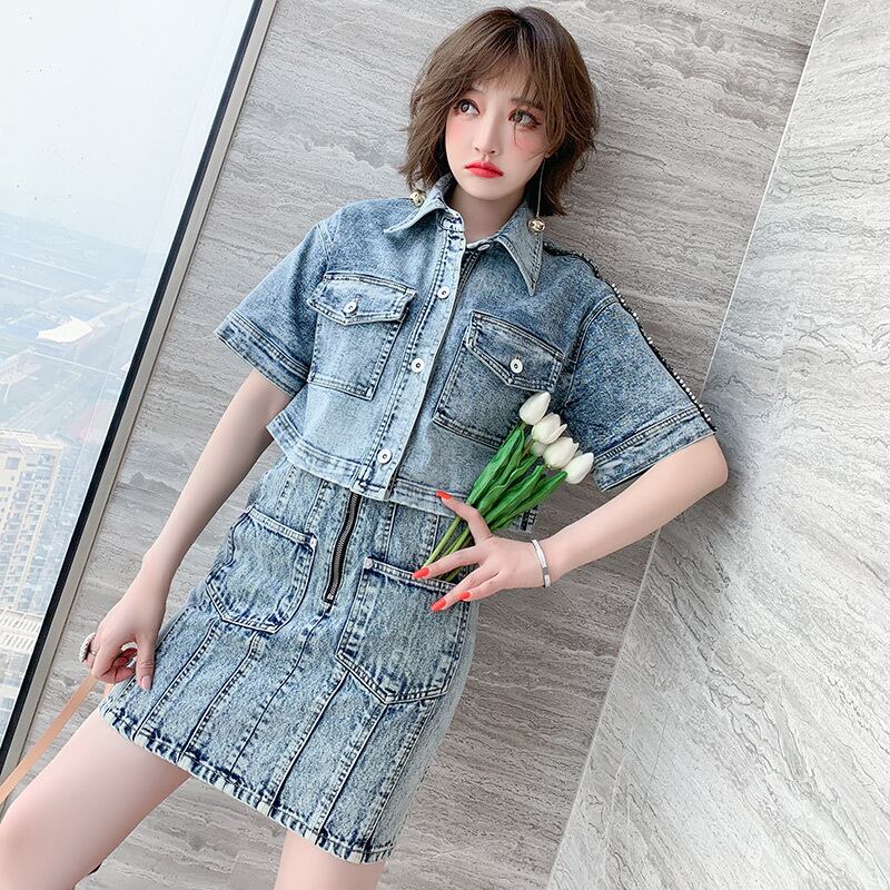 ジャケット スリム薄手スカート スプリング 春物 MIUCO55928322083