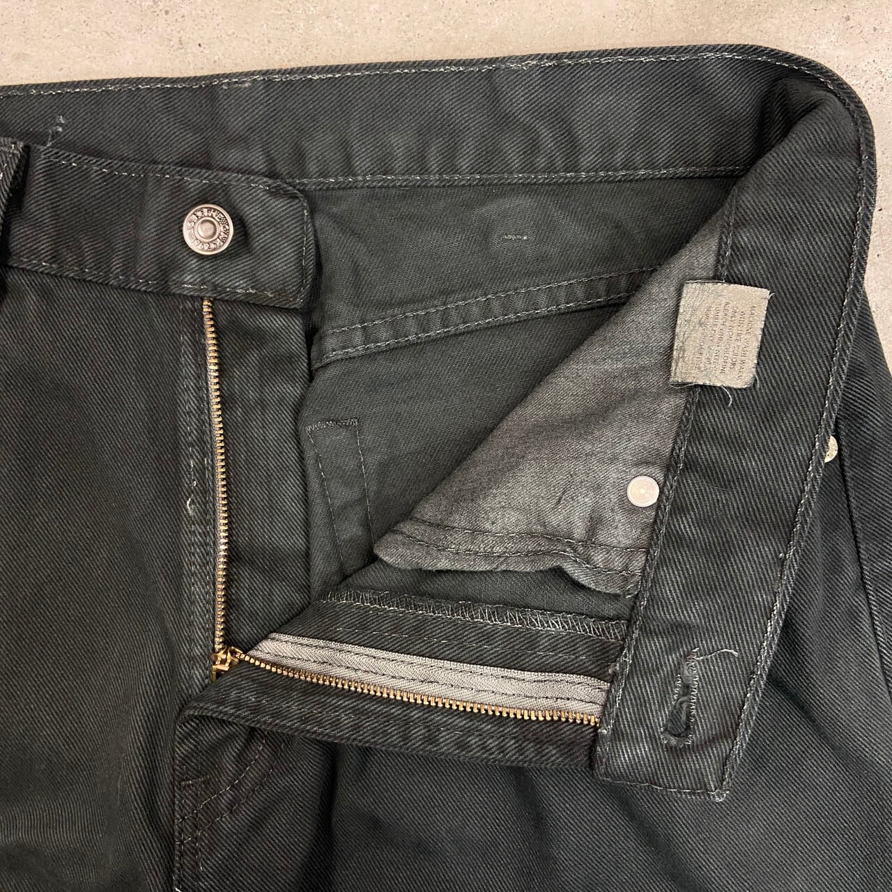 USA製 90年代 OLD GAP LOOSE FIT オールドギャップ 後染め ブラック