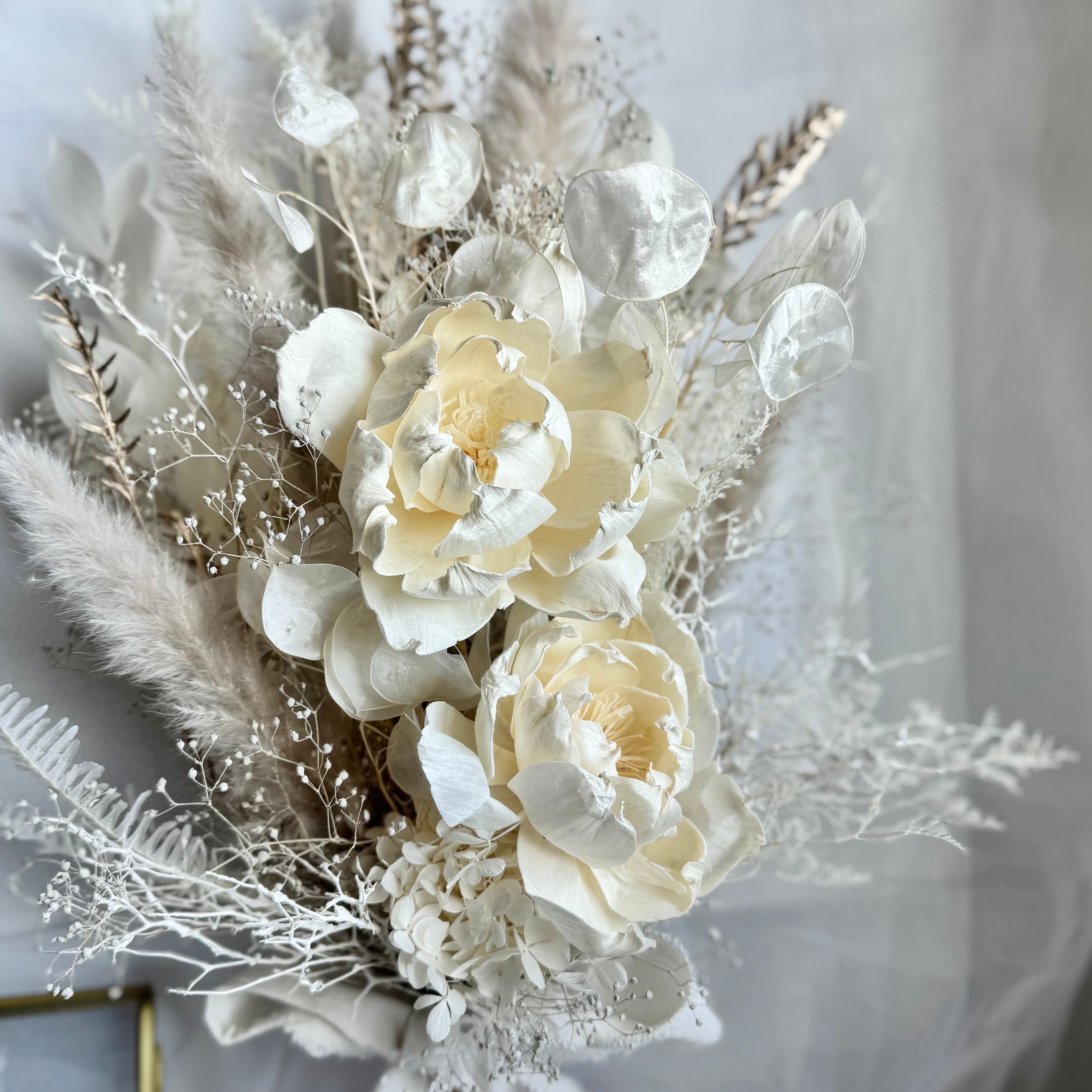 ウェディングブーケ ドライフラワーブーケ 冬ブーケ | Fleur Loke