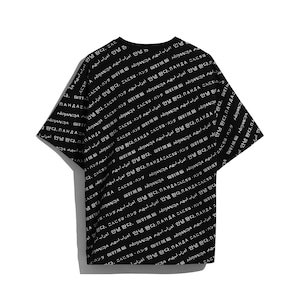 SALE【HIPANDA ハイパンダ】レディース  フルプリント Tシャツ / WOMEN'S FULL PRINT SHORT SLEEVED T-SHIRT / WHITE・BLACK