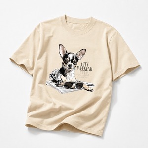 weekend chihuahua dry T-shirt