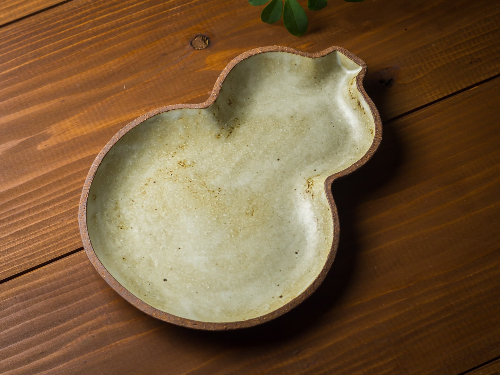 瓢箪皿（ひょうたん皿・ひょうたんプレート）／阿部 恵里