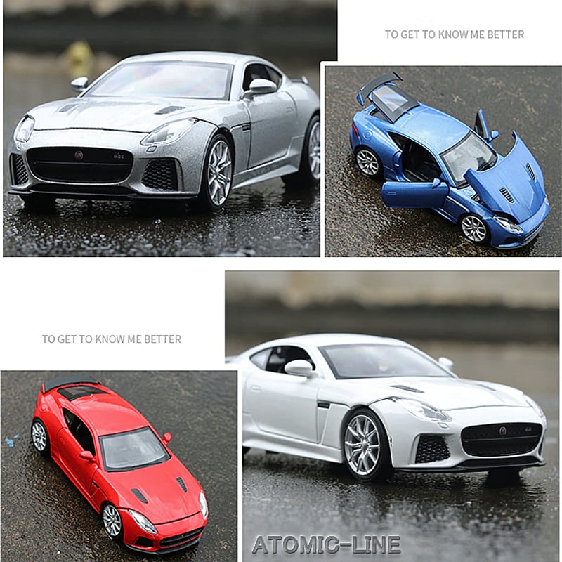 ジャガー F-TYPE 1/32 ミニカー 全6色 ライト点灯 エンジンサウンド