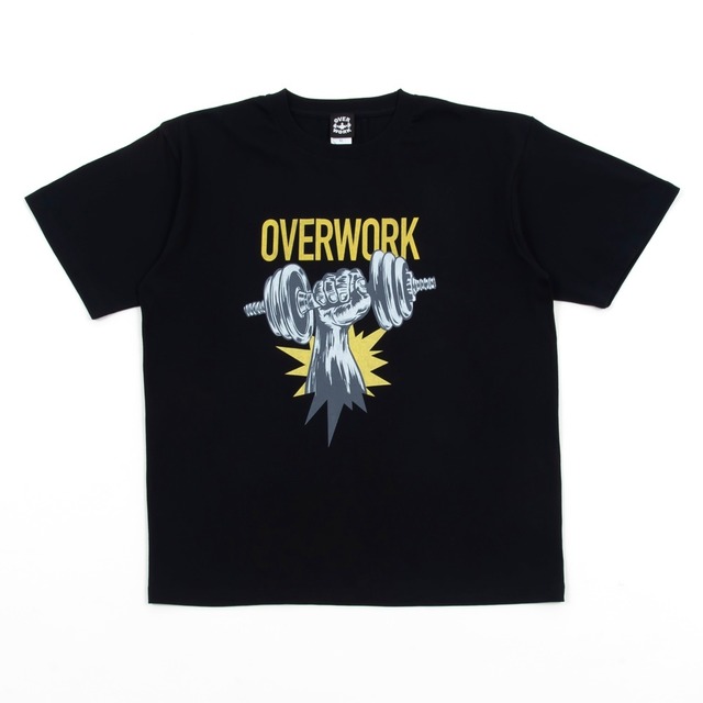 Dumbbell_T-shirts_Black/Yellow