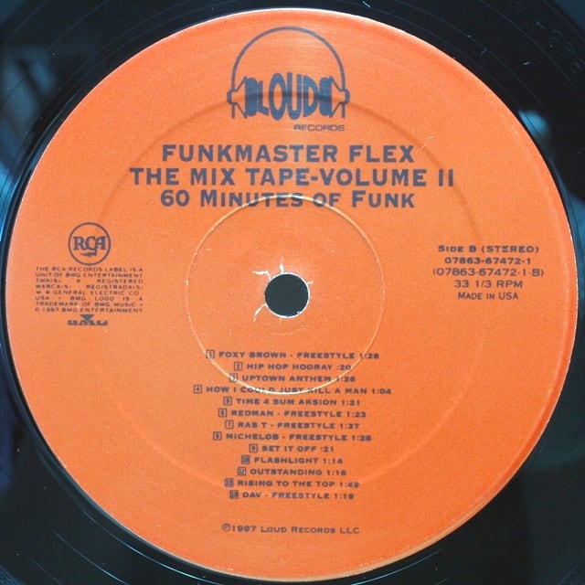 Funkmaster Flex / The Mix Tape Volume II (60 Minutes Of Funk) [07863-67472-1] - 画像4