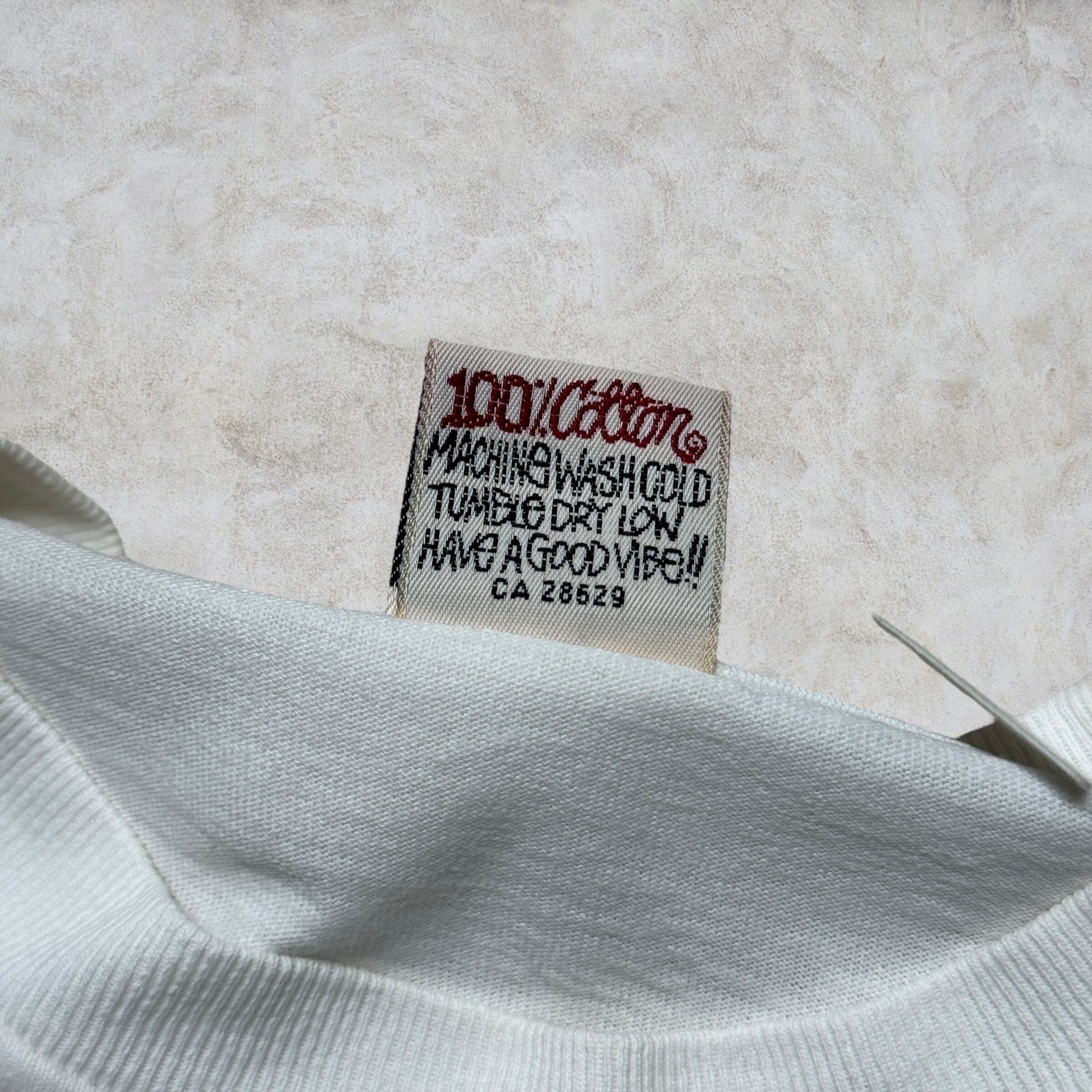 old stussy ワークジャケット 白タグ 初期 90s 黒タグ 90's old