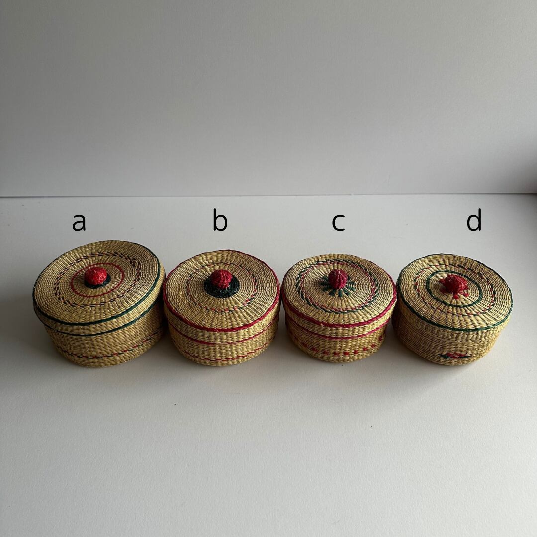 ワンゴル工芸のカゴ (vintage) 【小】 | 韓国ポジャギと古いもののお店