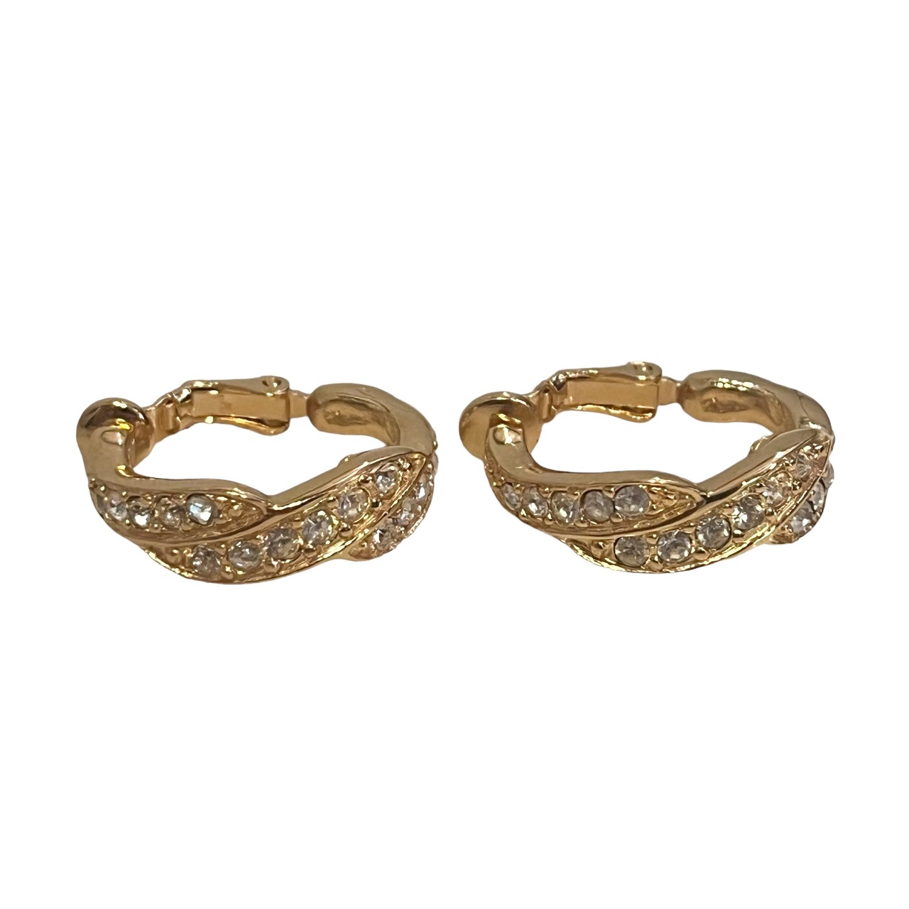 GIVENCHY ear cuff set with rhinestone