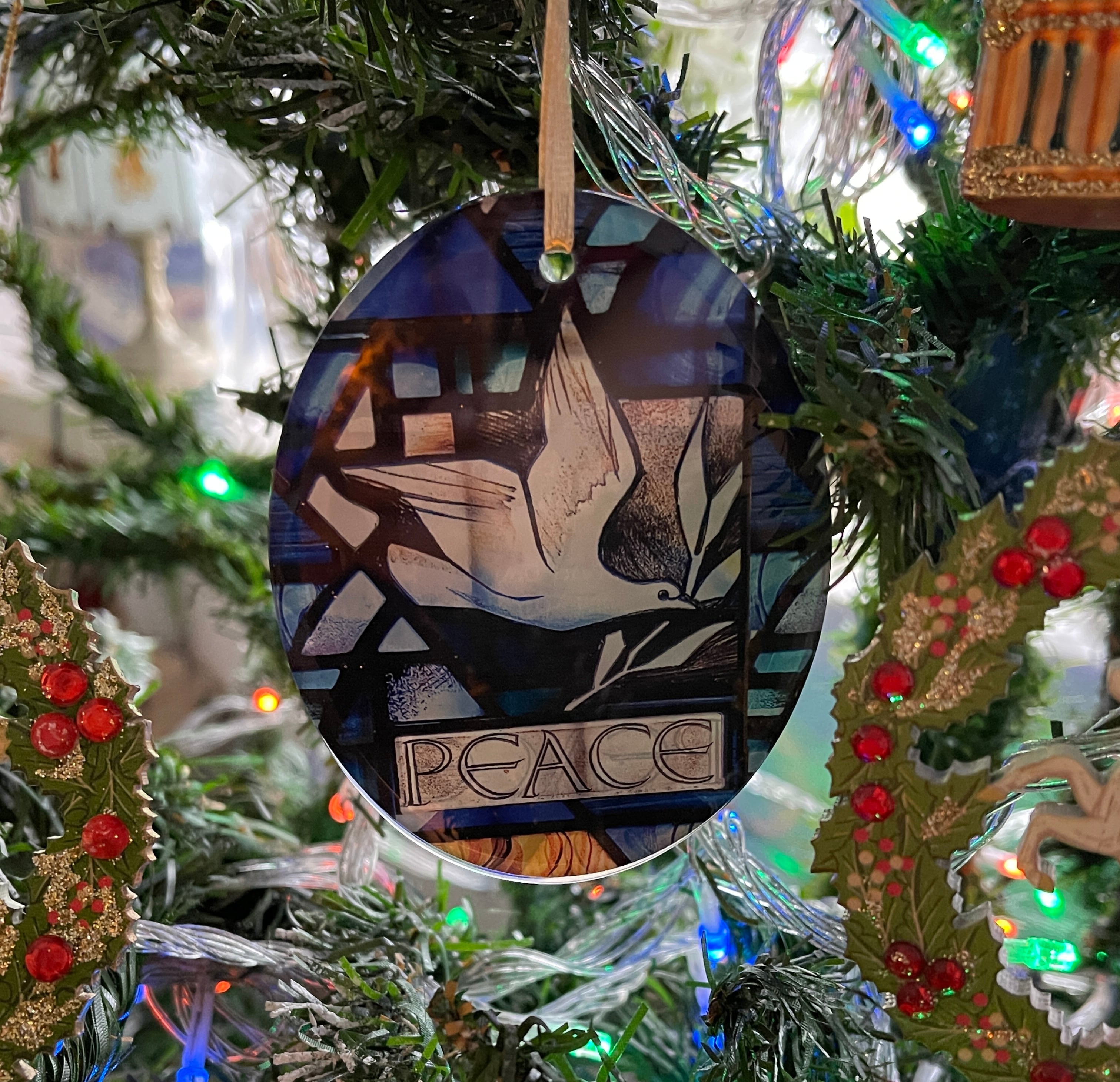 再入荷 クリスマス ウエストミンスター Peace Dove Stained Glass Window Decoration ステンドグラス オーナメント 飾り クリスマスツリー Merry Unbirthday 再入荷 クリスマス ウエストミンスター Peace Dove Stained Glass Window Decoration ステンドグラス オーナメント 飾り クリスマスツリー Merry Unbirthday