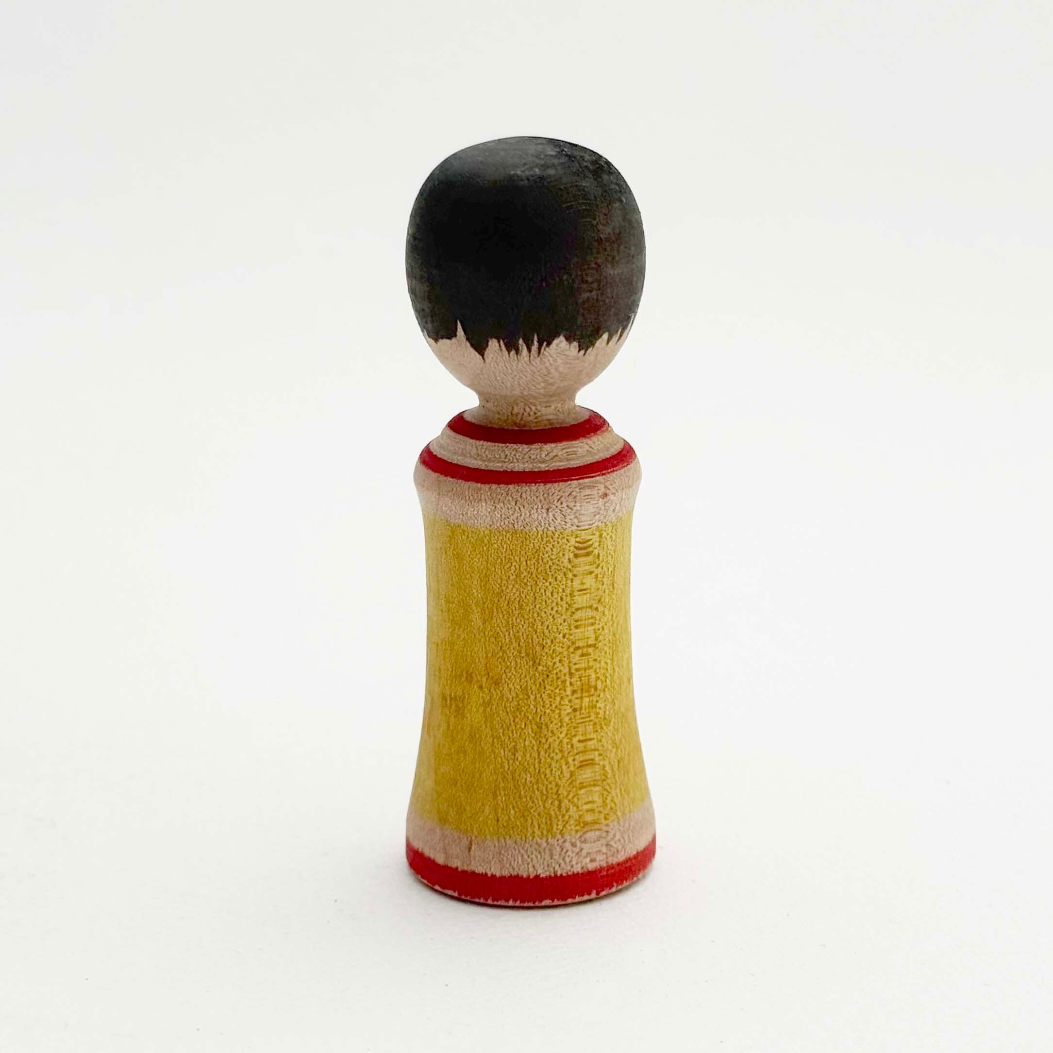 今晃工人 / 小寸こけし（黄胴）
