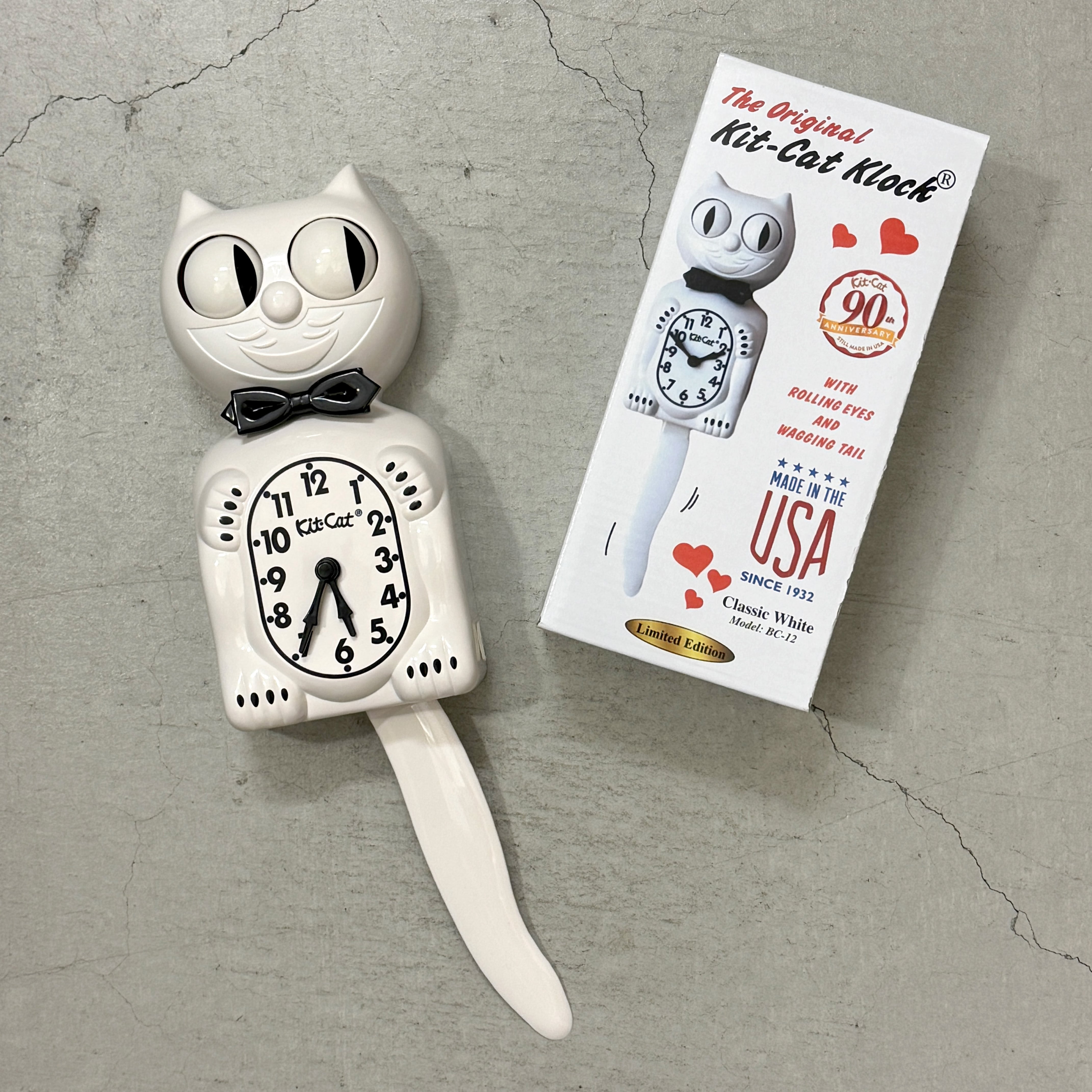 Kit-Cat Klock -WHITE- | Transit. JAMESYAMA-TERRACE