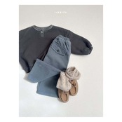 【取寄】minirobe ボタンピーチパンツ|冬服|韓国子供服