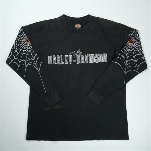 Harley Davidson スパイダー web 長袖 XL Harley Davidson スパイダー