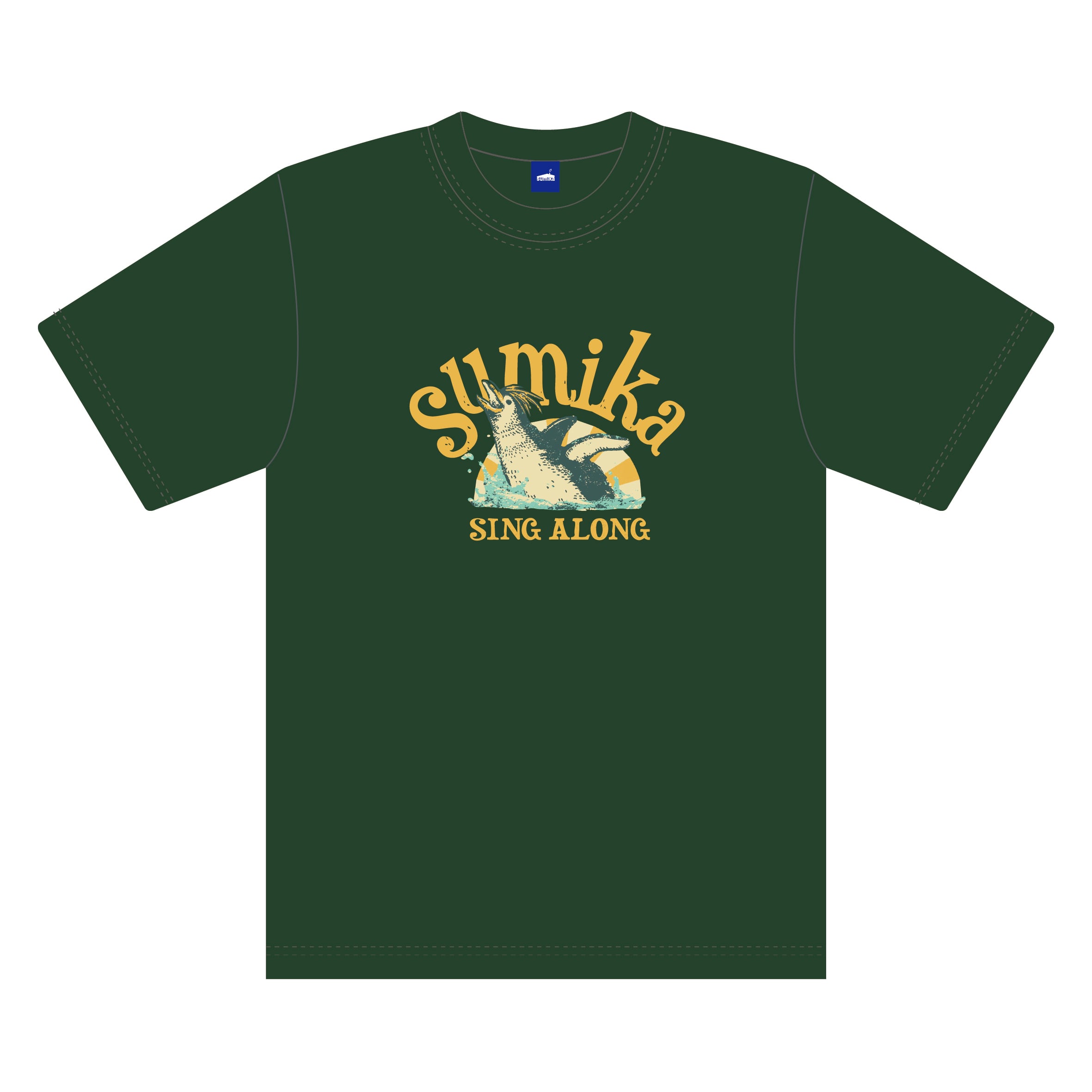sumika / SING ALONG Tシャツ（アイビーグリーン）