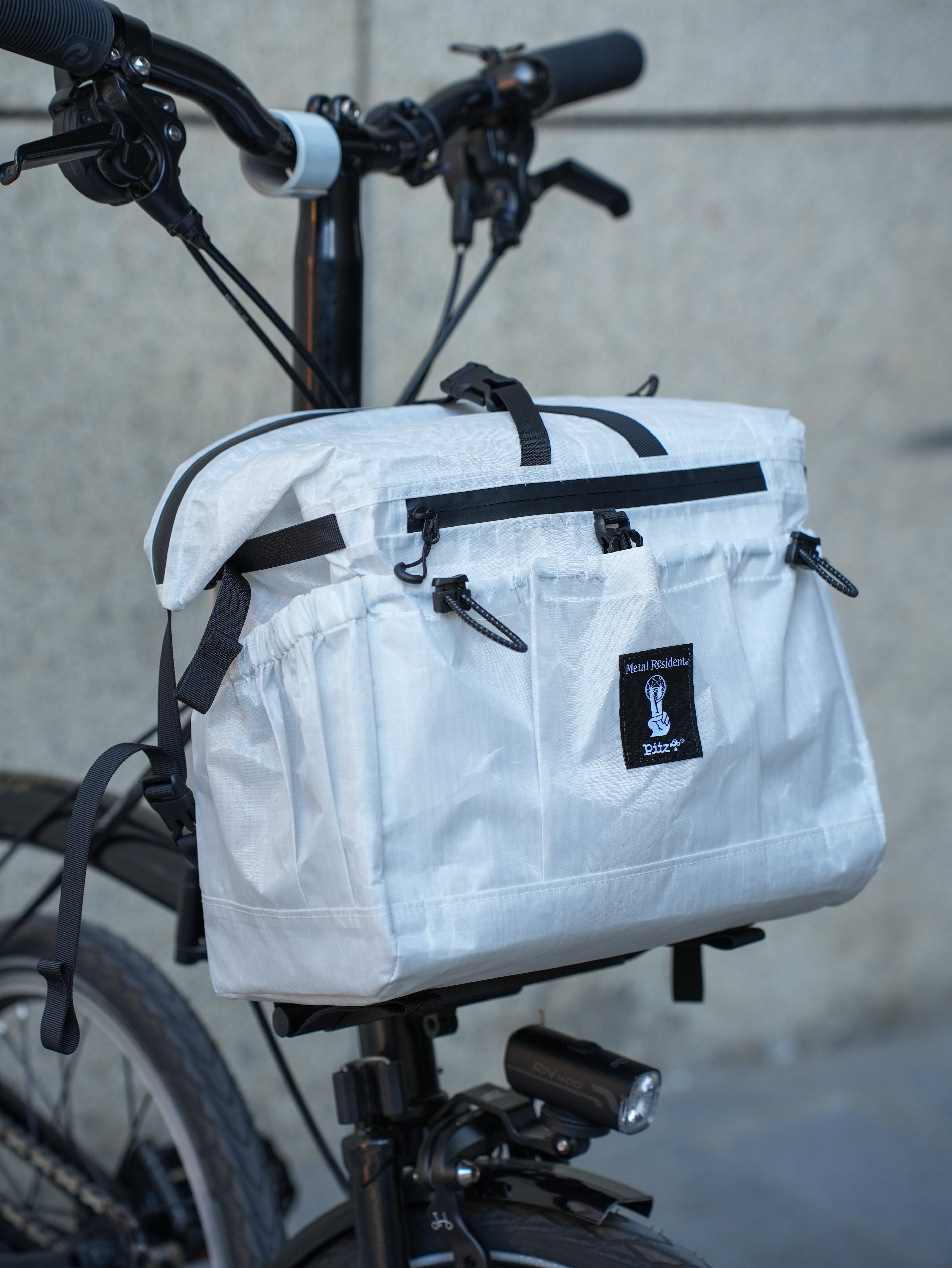 Pitz x MR Brompton Front bag 10L Dyneema | Pay ID