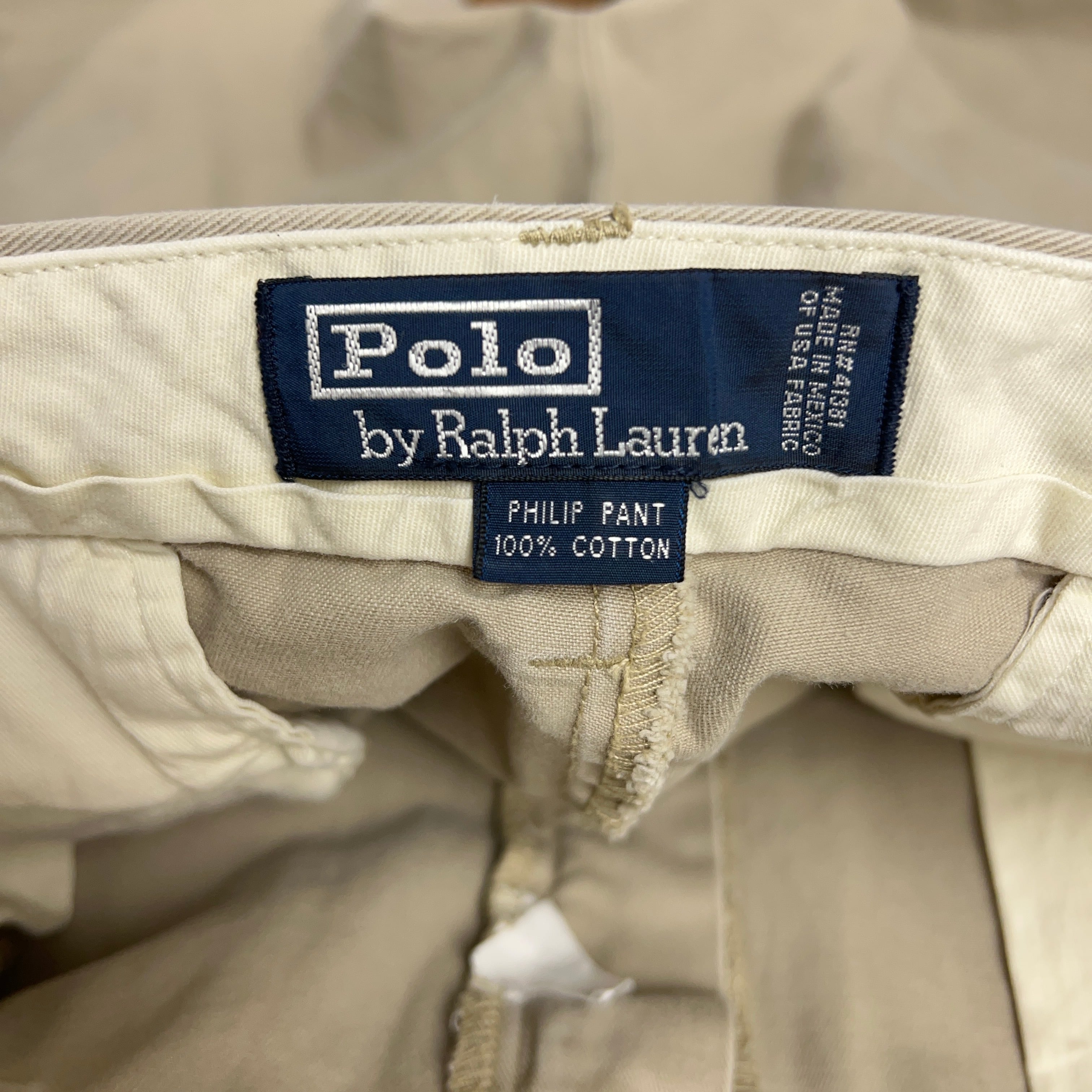 Polo By Ralph Lauren PHILIP PANT チノパン 90's~ Polo by Ralph Lauren