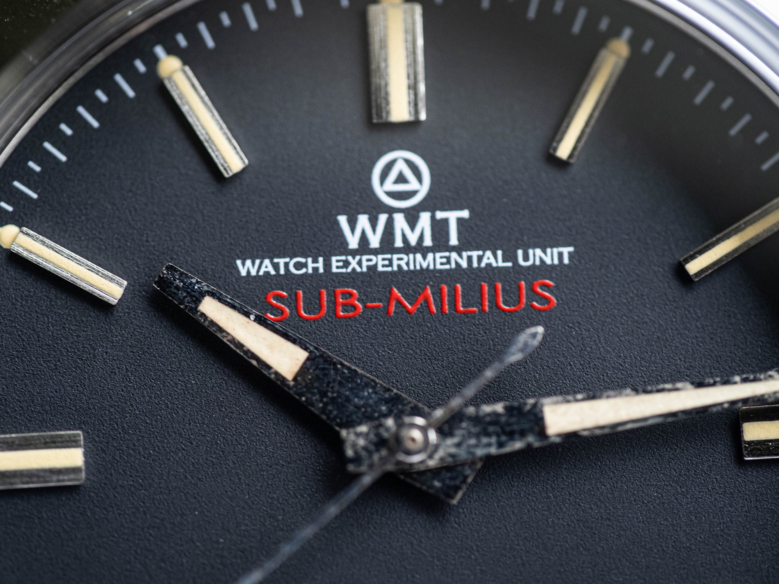 サ*ロ様 WMT SUB MILIUS mkⅡ 自動巻き時計 WMT SUB-MILIUS MK II – Black Dial Aged Edition | MWM FUKUOKA (WMT