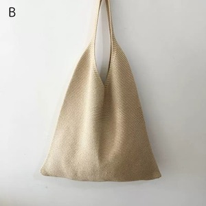 ニットトートバッグ 11color W10002