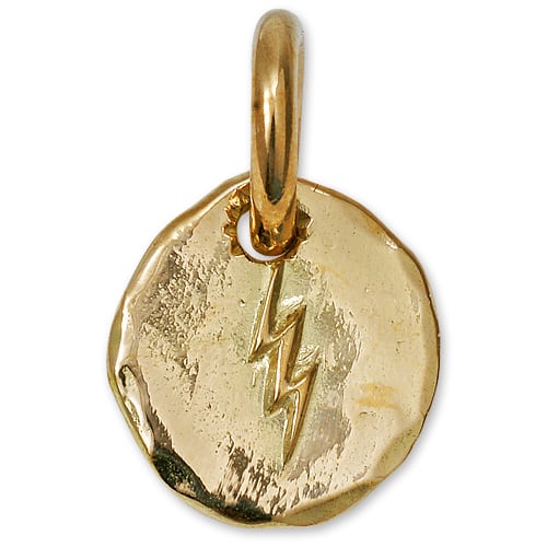 【鷲見太郎 Pendant ペンダント】K18イエローゴールドNewサンダーメタルペンダント【送料無料】